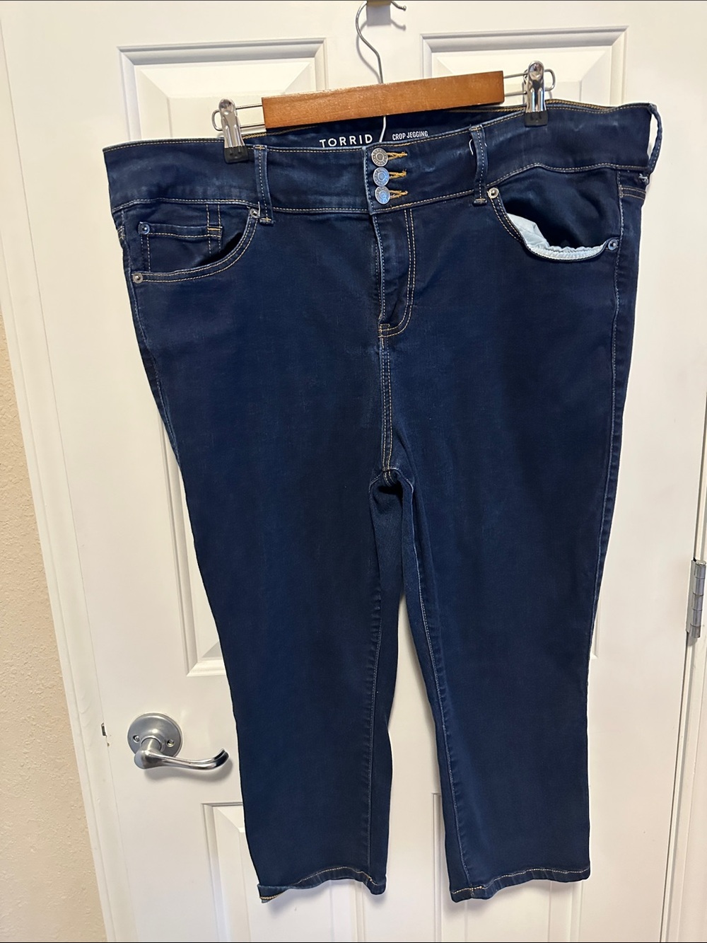 torrid Deep Indigo Stretch Jeggings